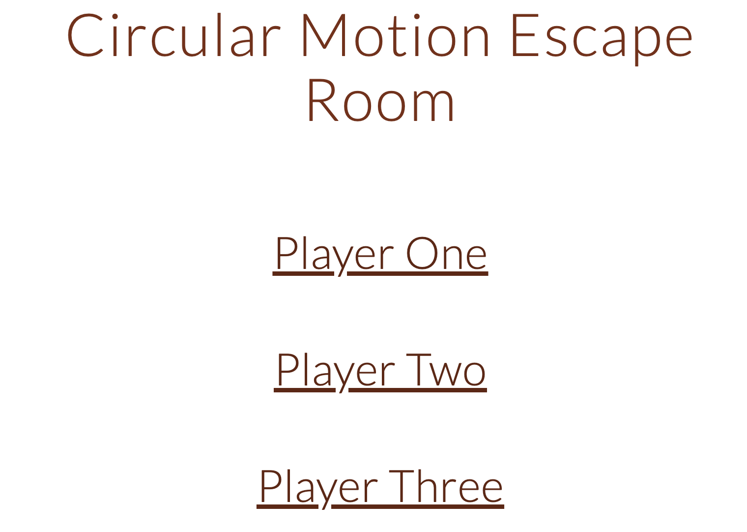 Circular Motion & Gravitation Escape Room